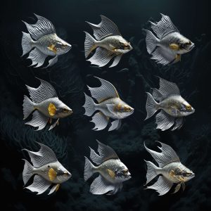Jewelry Shoal of Fish
